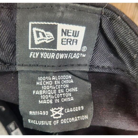 Miami Marlins New Era 9fifty Hat Cap Snapback Black MLB Baseball Team A-Frame - Picture 10 of 10